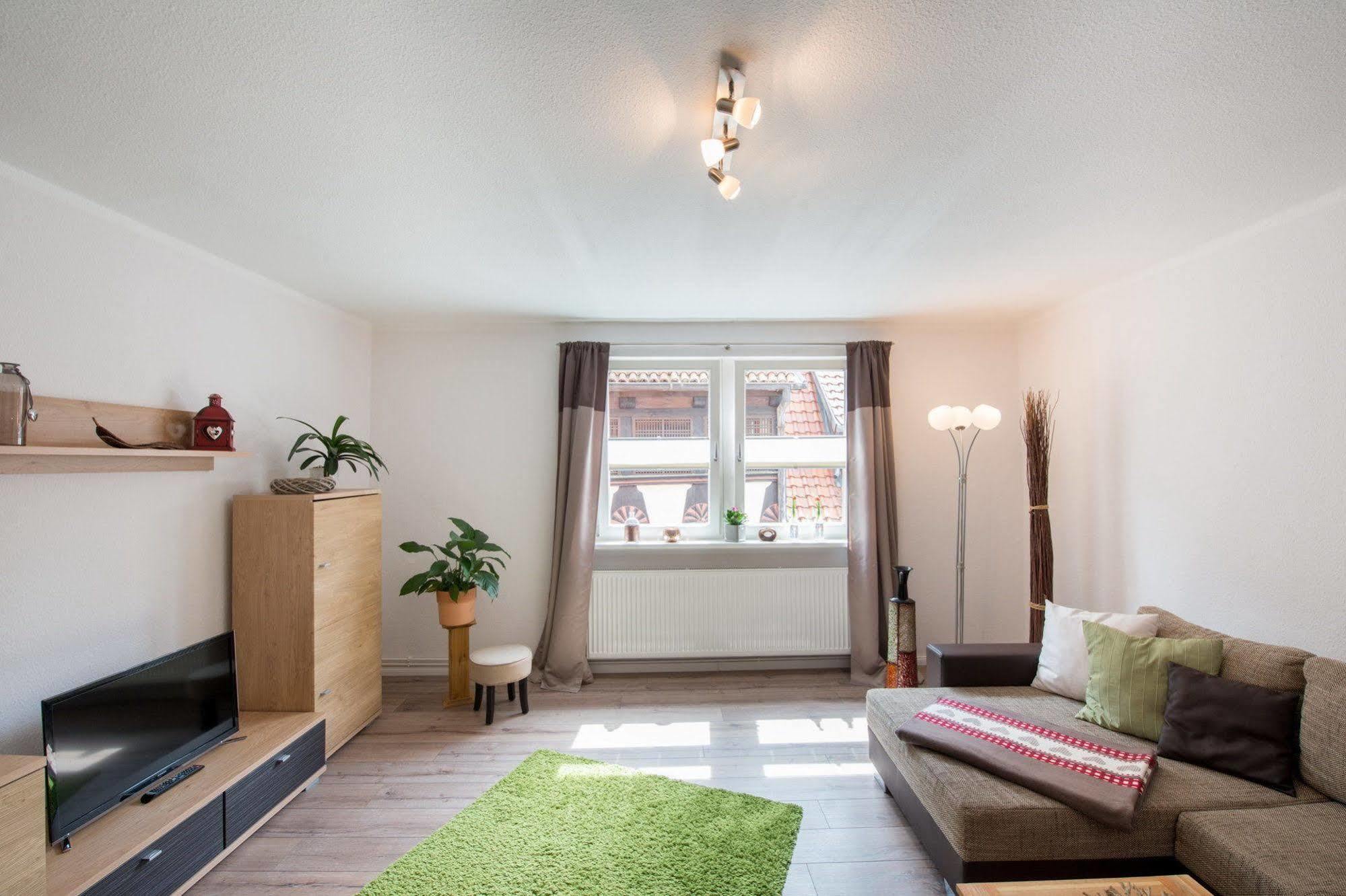 Apartmenthaus Im Stieg Quedlinburg Exterior foto