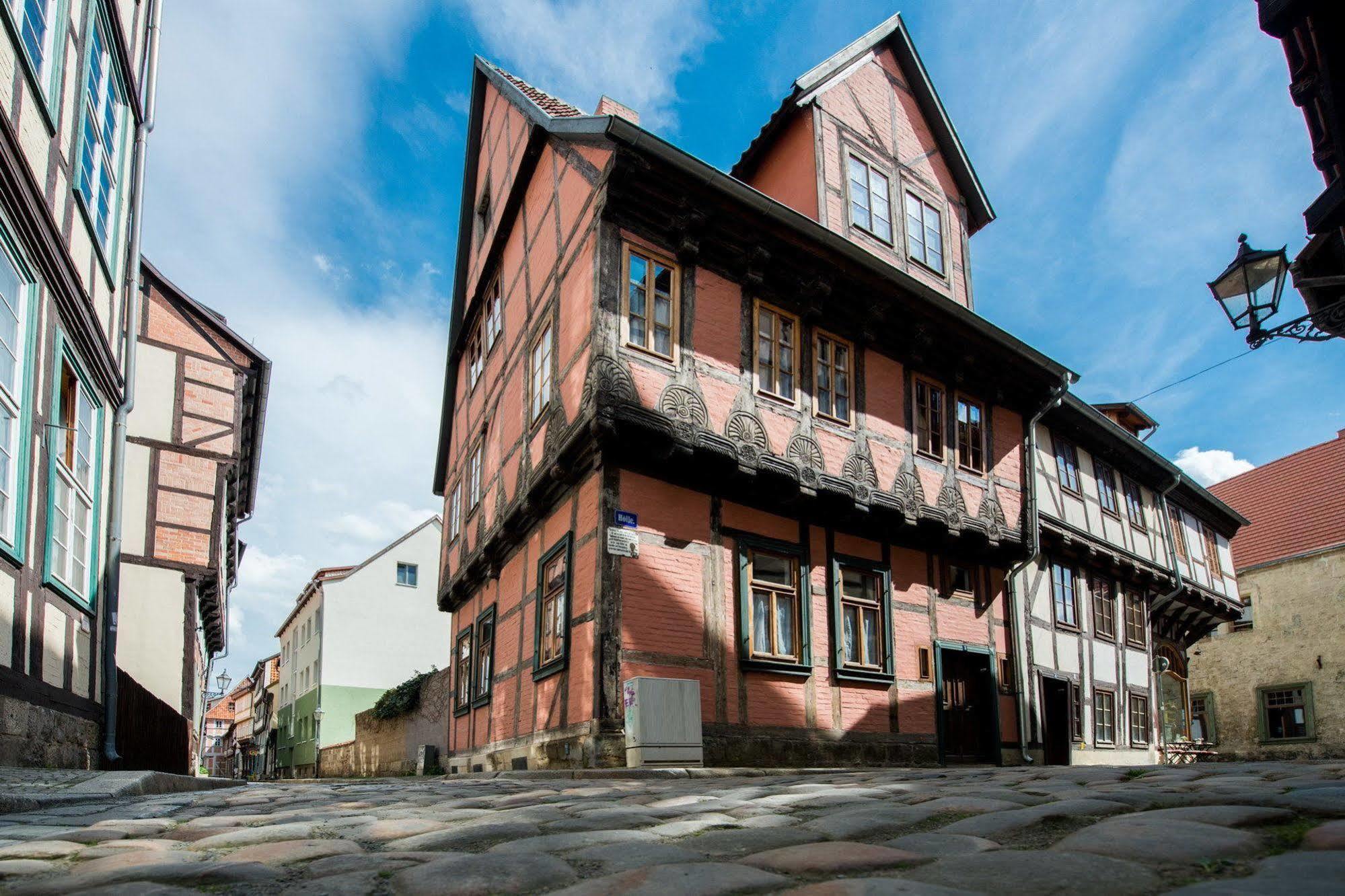 Apartmenthaus Im Stieg Quedlinburg Exterior foto